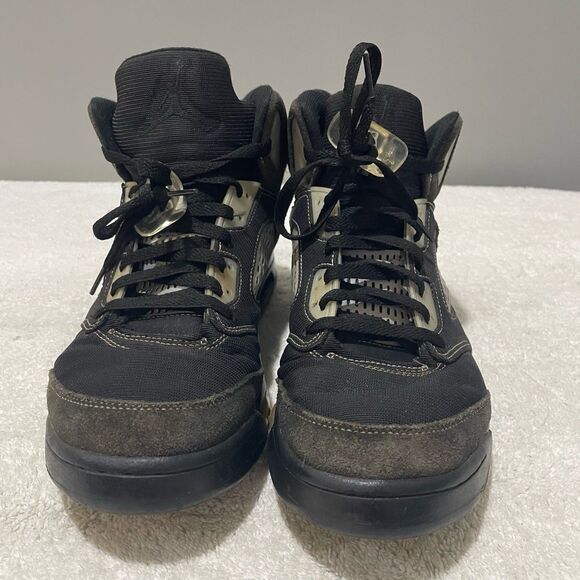 Air Jordan 5 Retro Anthracite Men's Size 11 Nike Basketball Sneakers Streetwear - Picture 4 of 14